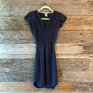 Light weight navy blue dress